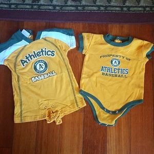 3-6 month Onsies official Team Athletics Merch